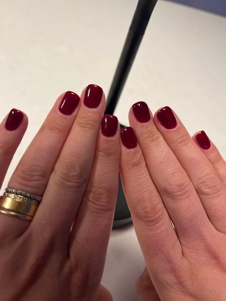 Fernanda's nail design done by Oakville's best nail salon